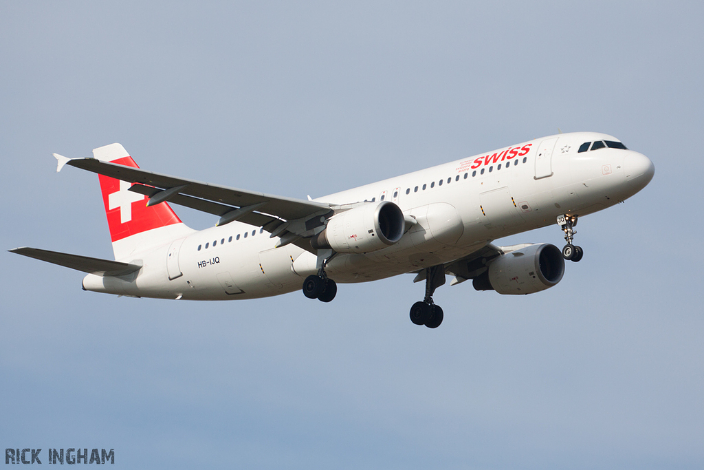 Airbus A320-214 - HB-IJQ - Swiss Airlines