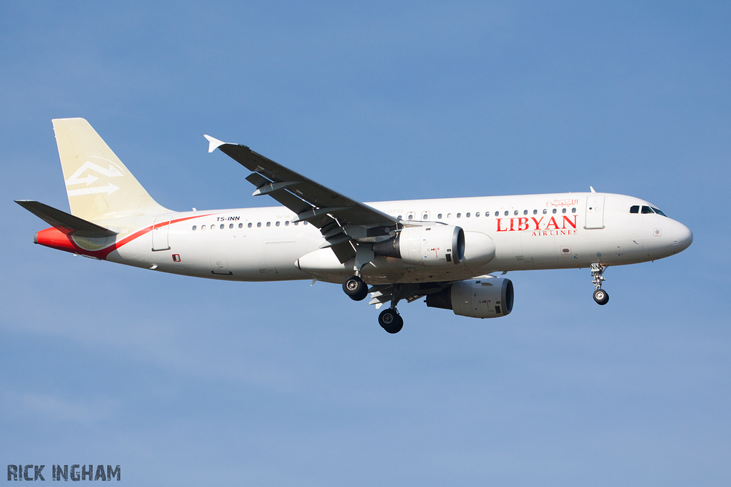Airbus A320-212 - TS-INN - Libyan Airlines
