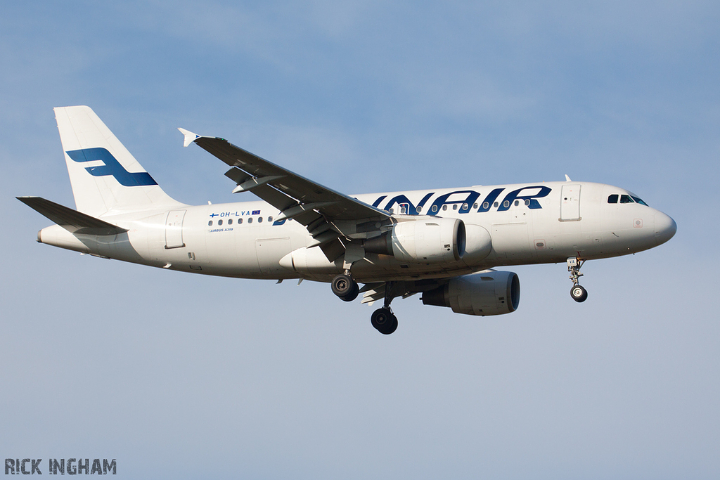 Airbus A319-112 - OH-LVA - FinnAir