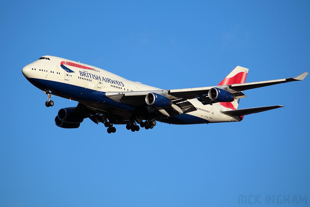 Boeing 747-436 - G-BYGG - British Airways