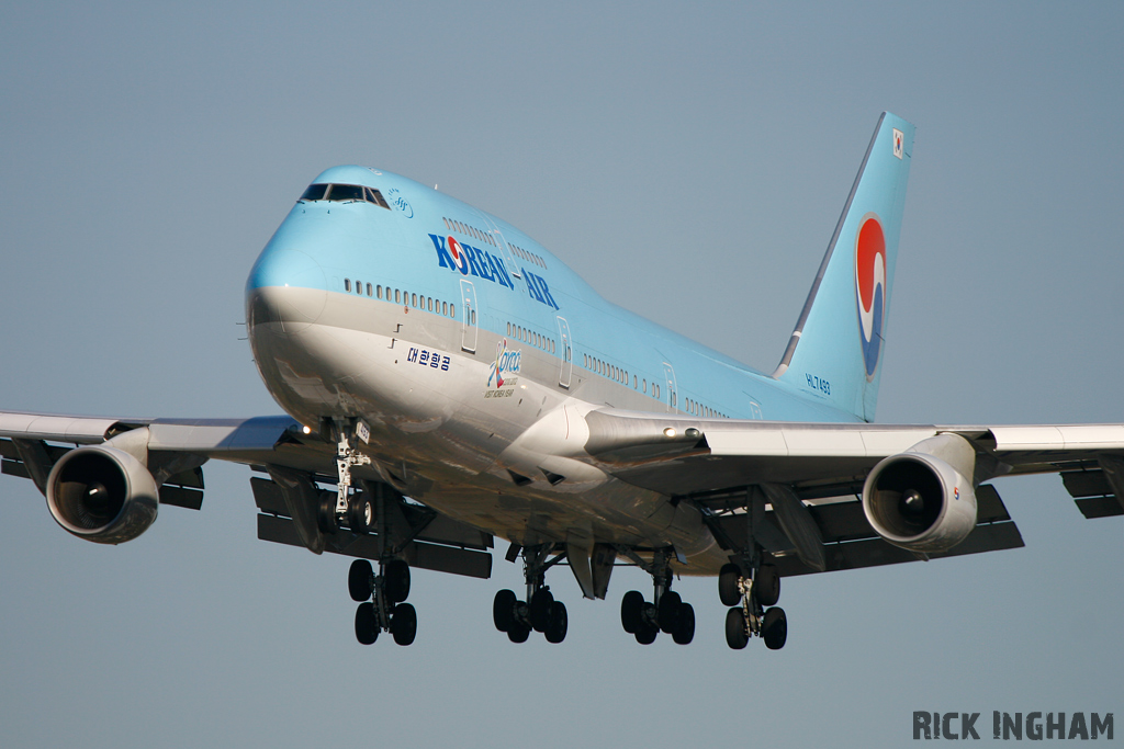 Boeing 747-4B5 - HL7493 - Korean Airlines