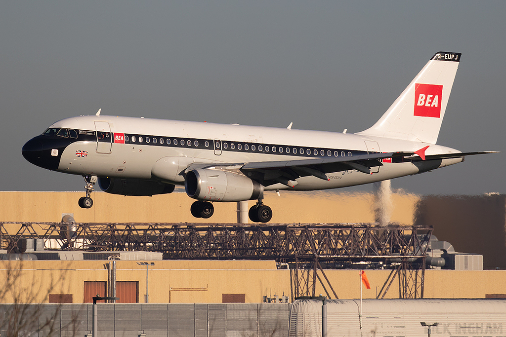 Airbus A319-131 - G-EUPJ - British Airways