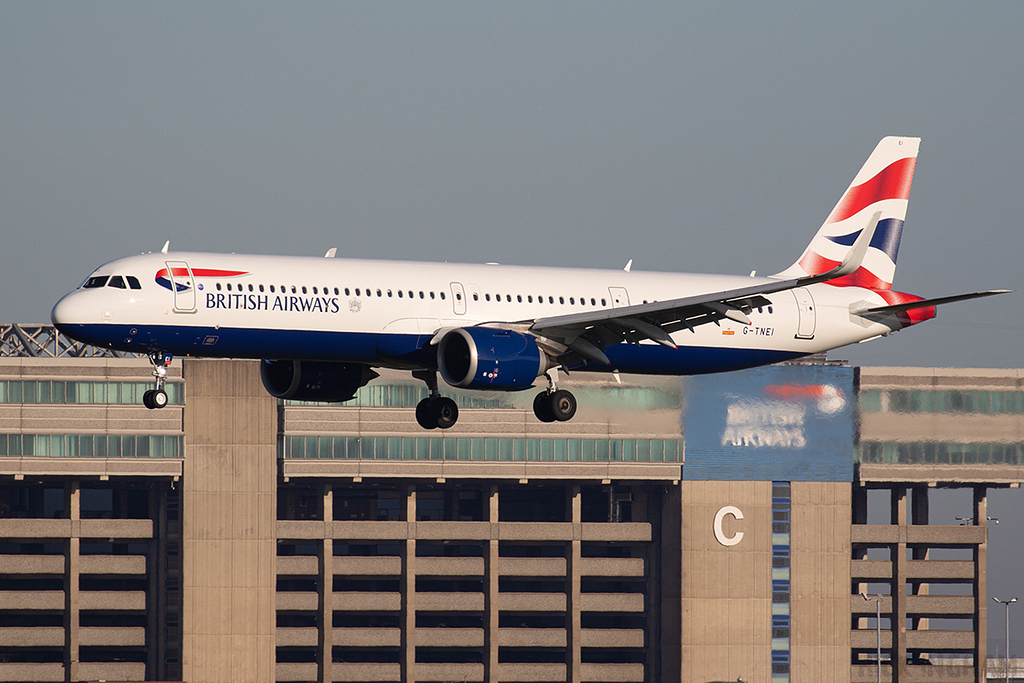 Airbus A321-251NX - G-TNEI - British Airways