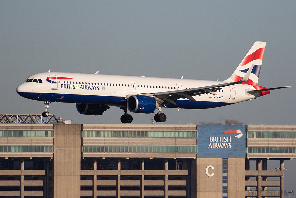 Airbus A321-251NX - G-TNEE - British Airways