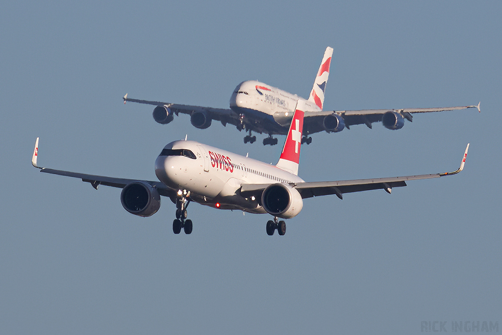 Airbus A320-271N - HB-JDI - Swiss Airlines
