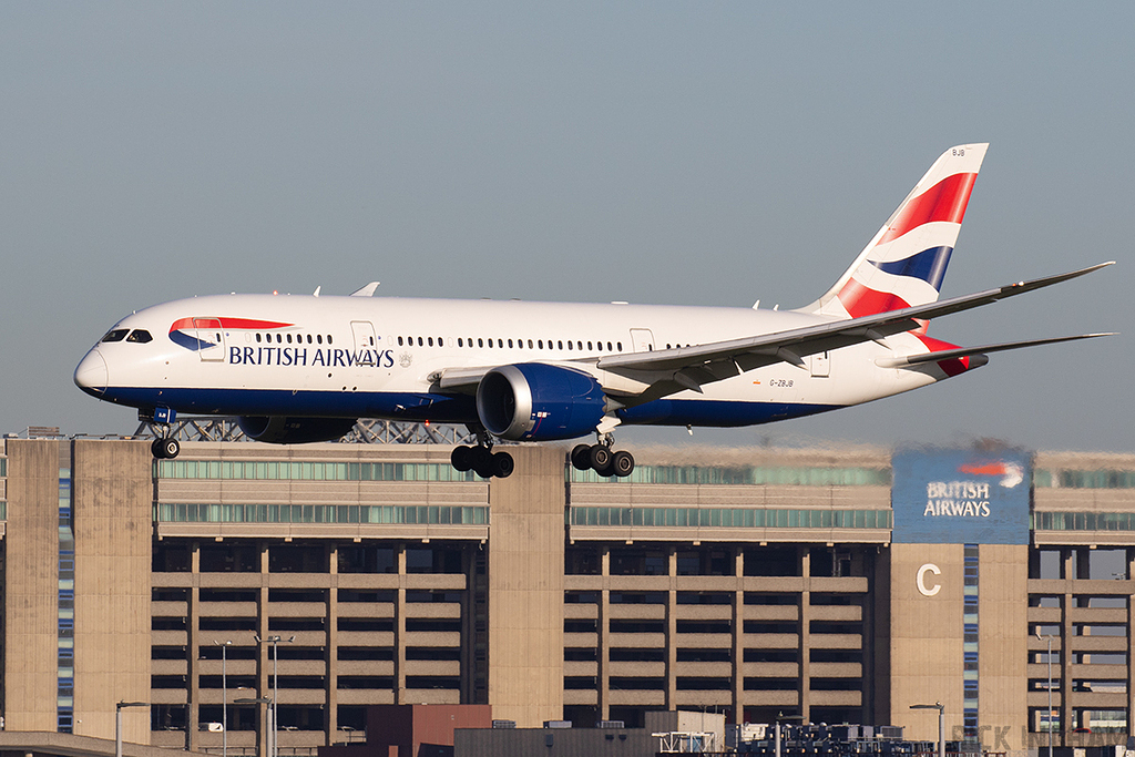 Boeing 787-8 Dreamliner - G-ZBJB - British Airways