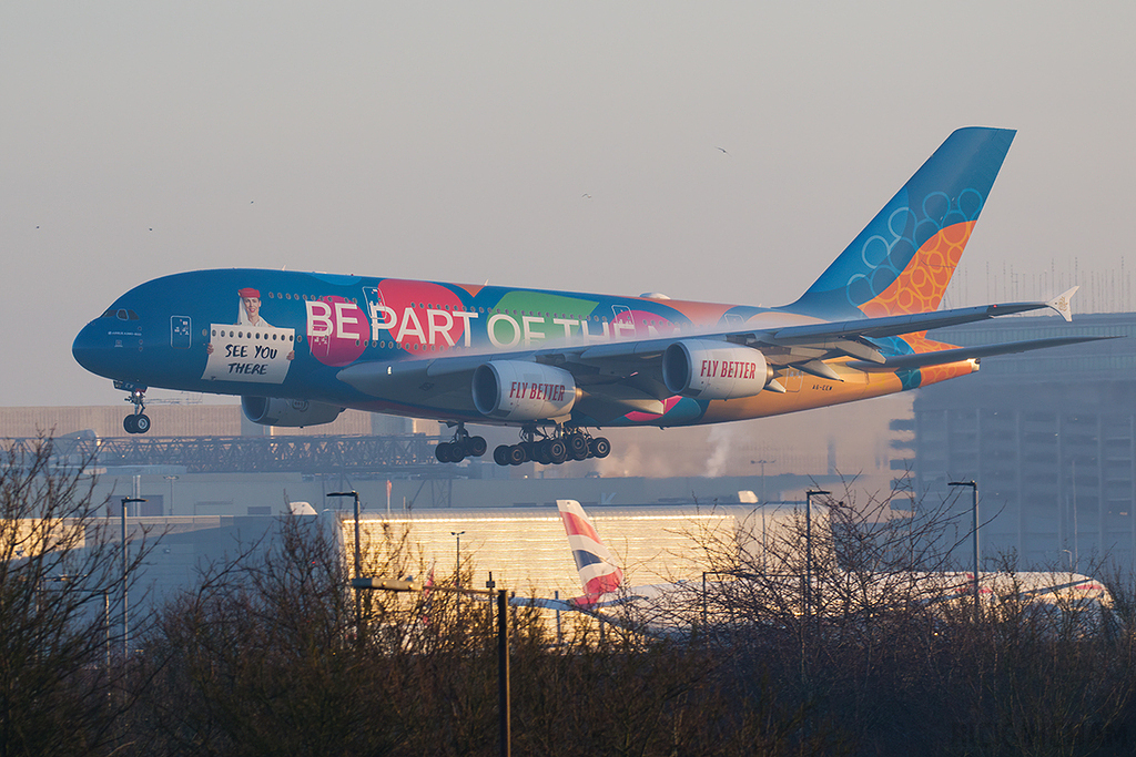 Airbus A380-861 - A6-EEW - Emirates