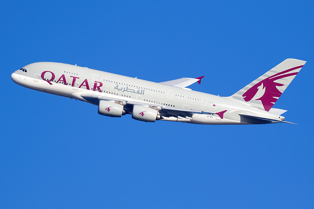 Airbus A380-861 - A7-APJ - Qatar Airways
