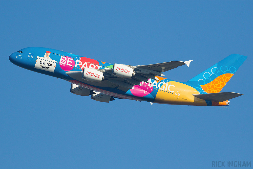 Airbus A380-861 - A6-EEW - Emirates