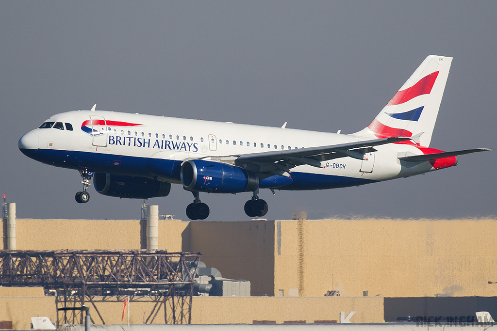 Airbus A319-131 - G-DBCH - British Airways