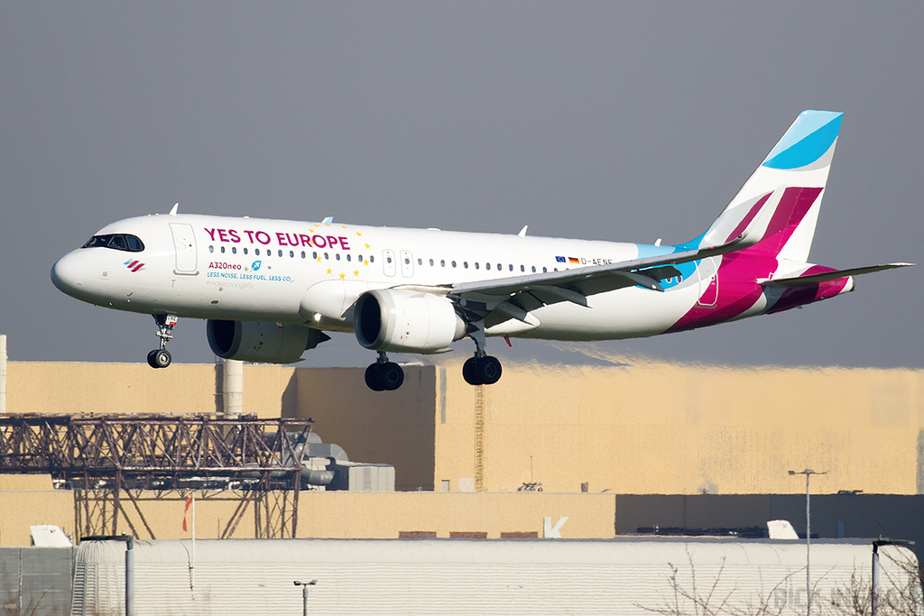 Airbus A320-251N - D-AENE - Eurowings