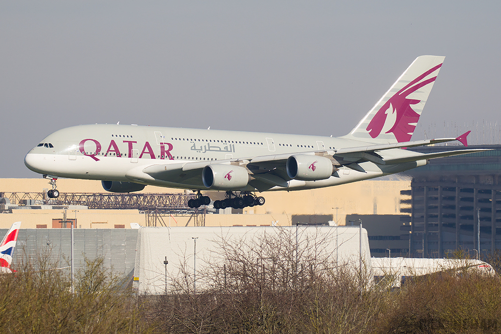 Airbus A380-861 - A7-APH - Qatar Airways