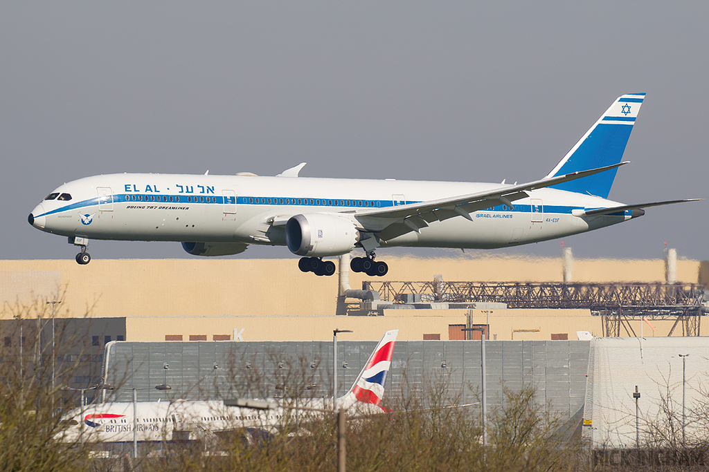 Boeing 787-9 Dreamliner - 4X-EDF - El Al