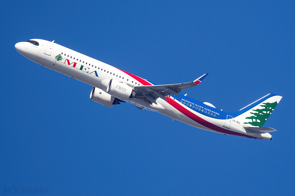 Airbus A321-271NX - OD-M10 - Middle East Airlines