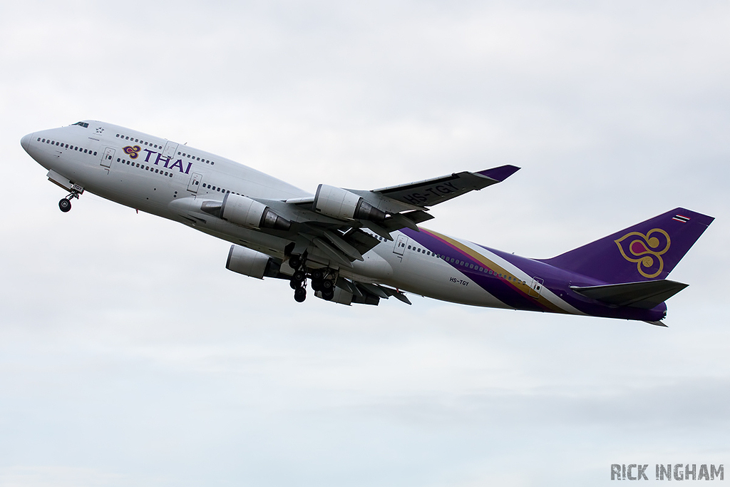 Boeing 747-4D7 - HS-TGY - Thai Airways
