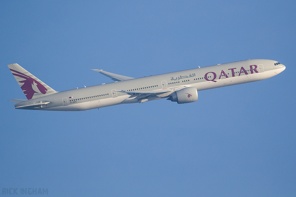 Boeing 777-3DZER - A7-BEX - Qatar Airways