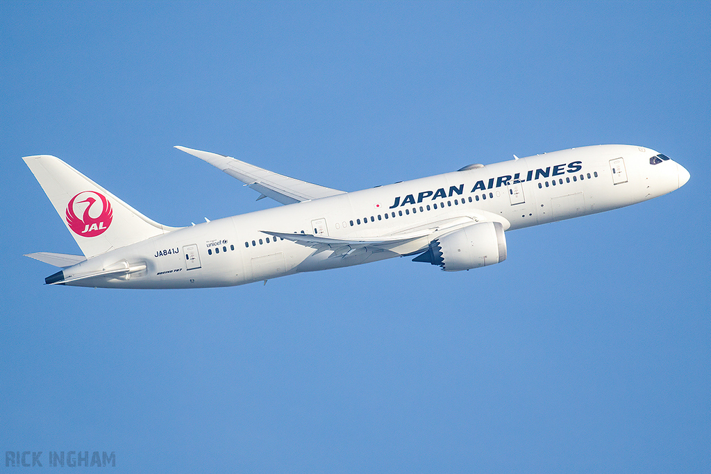 Boeing 787-8 Dreamliner - JA841J - Japan Airlines