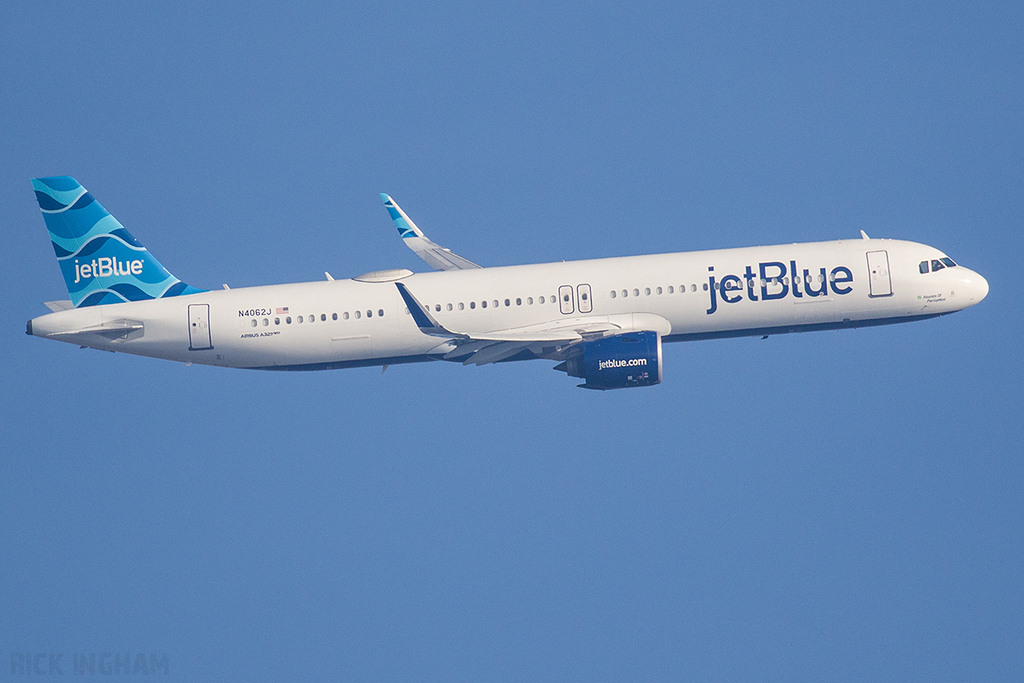 Airbus A321-271NX - N4062J - JetBlue Airways