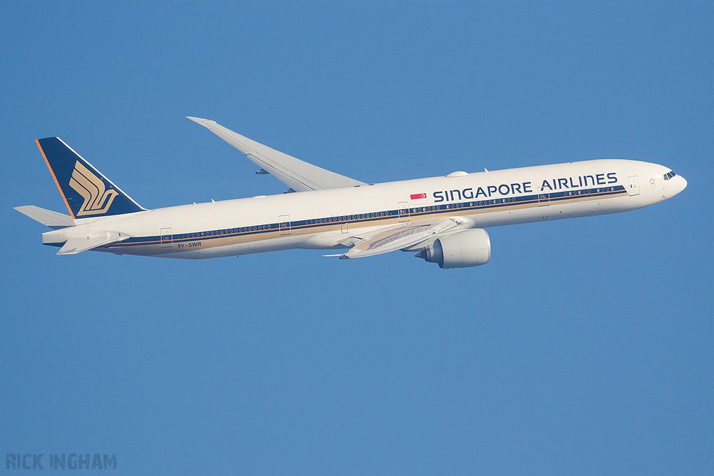 Boeing 777-312ER - 9V-SWR - Singapore Airlines