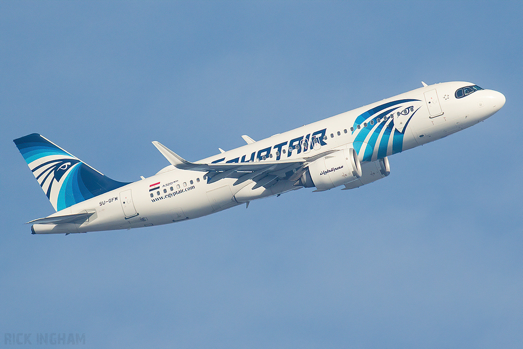 Airbus A320-251N - SU-GFN - Egyptair