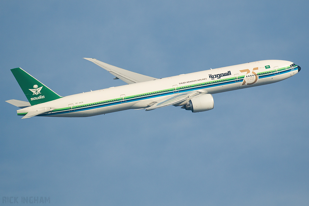 Boeing 777-368ER - HZ-AK28 - Saudia