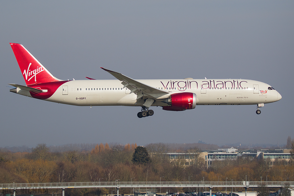 Boeing 787-9 Dreamliner - G-VSPY - Virgin Atlantic