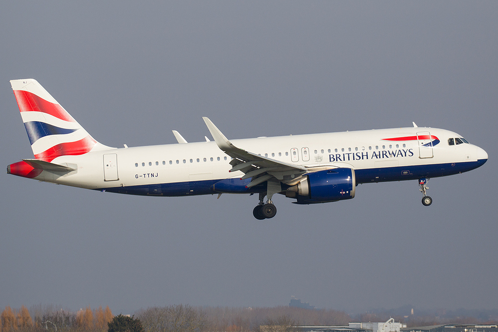 Airbus A320-251N NEO - G-TTNJ - British Airways