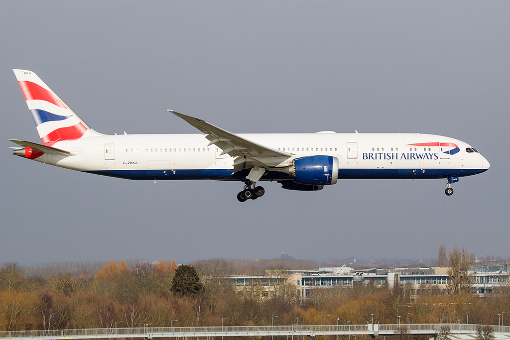 Boeing 787-9 Dreamliner - G-ZBKA - British Airways