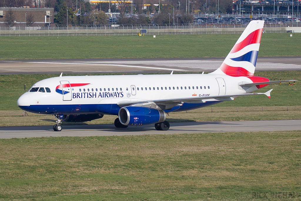 Airbus A319-131 - G-EUOE - British Airways