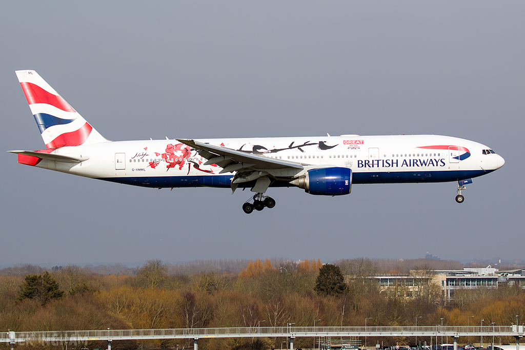 Boeing 777-236 - G-YMML - British Airways