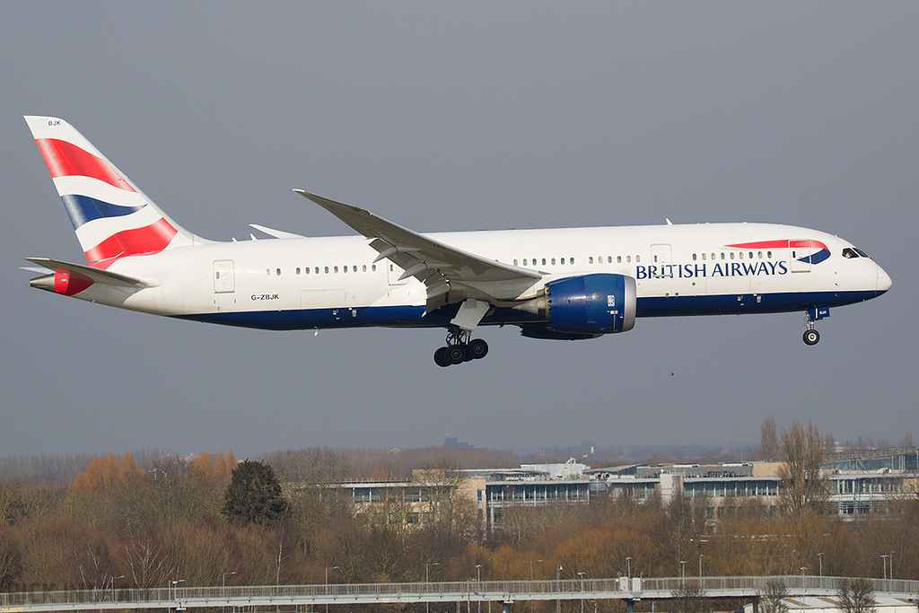 Boeing 787-8 Dreamliner - G-ZBJK - British Airways