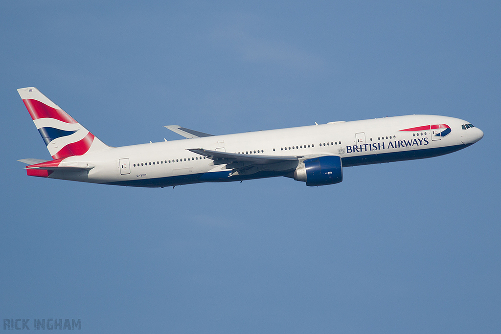 Boeing 777-236ER - G-VIID - British Airways