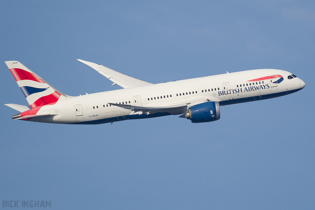 Boeing 787-8 Dreamliner - G-ZBJH - British Airways