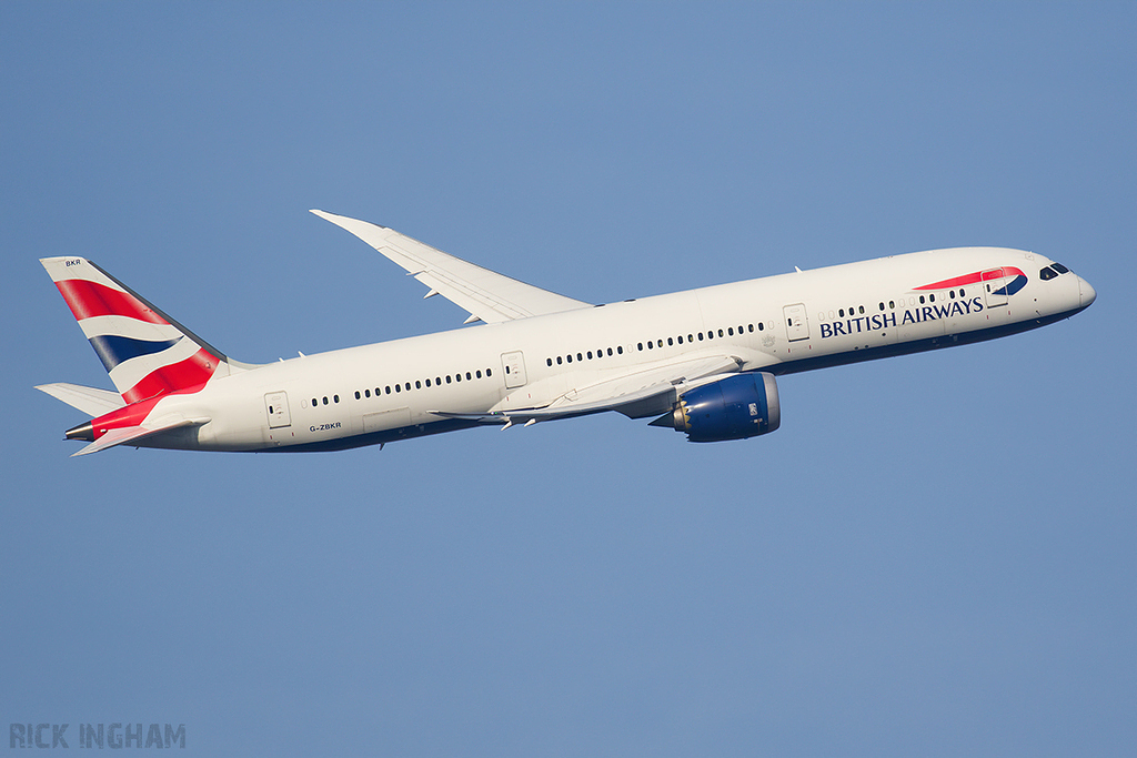 Boeing 787-9 Dreamliner - G-ZBKR - British Airways