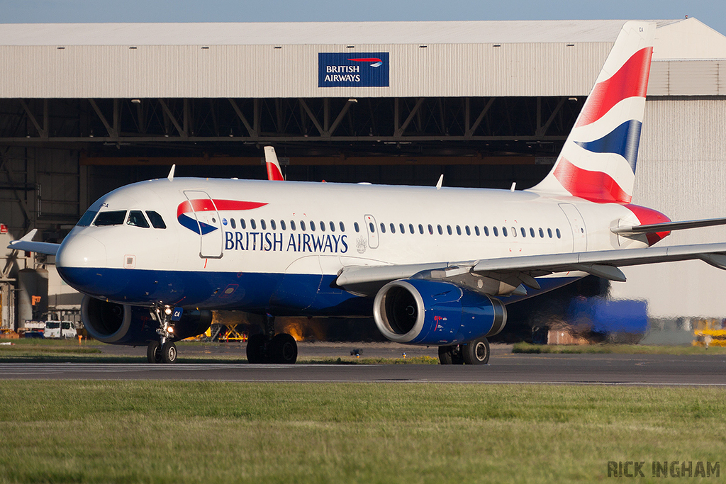 Airbus A319-131  - G-DBCA - British Airways