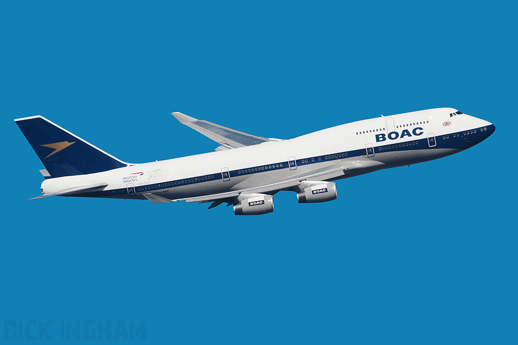 Boeing 747-436 - G-BYGC - BOAC (British Airways)