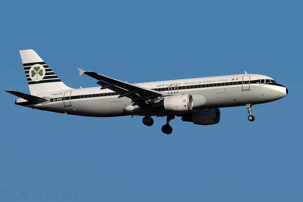 Airbus A320-214 - EI-DVM - Aer Lingus (Retro Scheme)