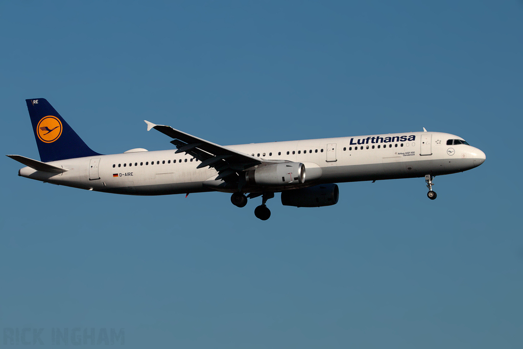 Airbus A321-131 - D-AIRE - Lufthansa