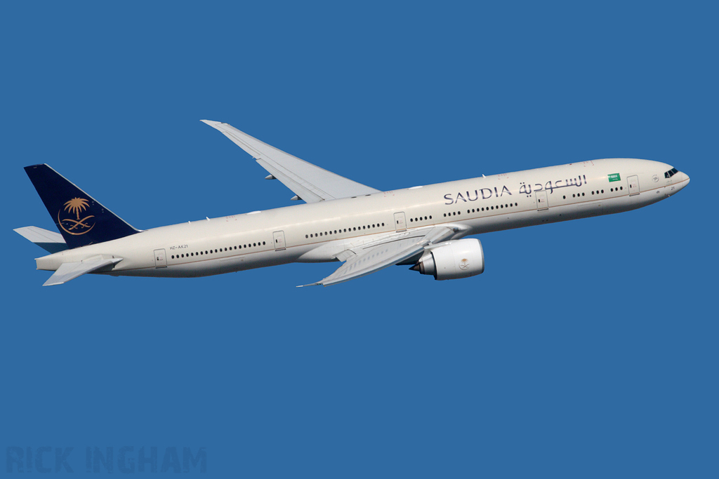 Boeing 777-368ER - HZ-AK21 - Saudi Arabian Airlines