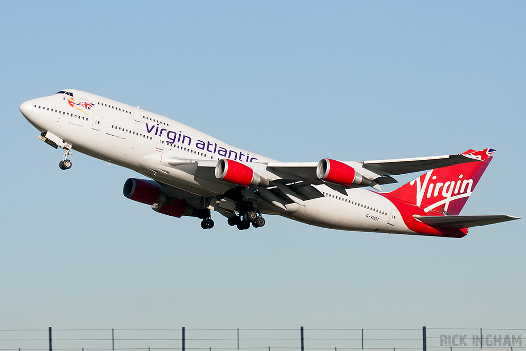 Boeing 747-4Q8 - G-VHOT - Virgin Atlantic