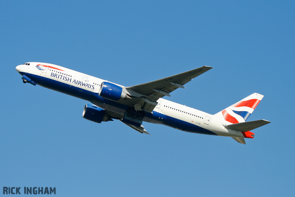 Boeing 777-236ER - G-VIIS - British Airways