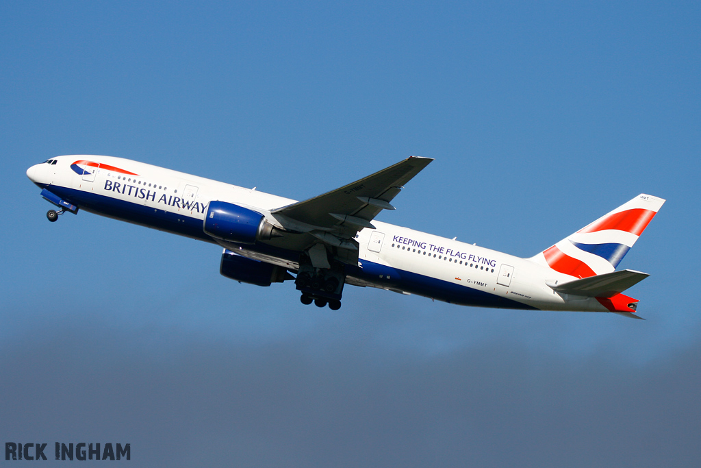 Boeing 777-236ER - G-YMMT - British Airways
