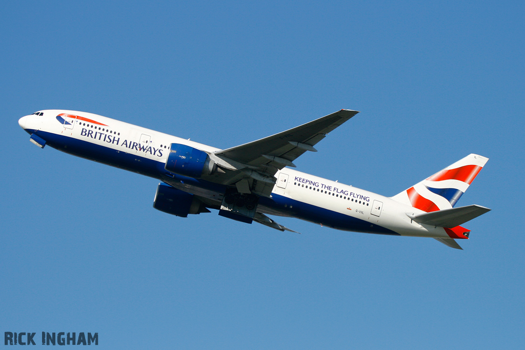 Boeing 777-236ER - G-VIIL - British Airways