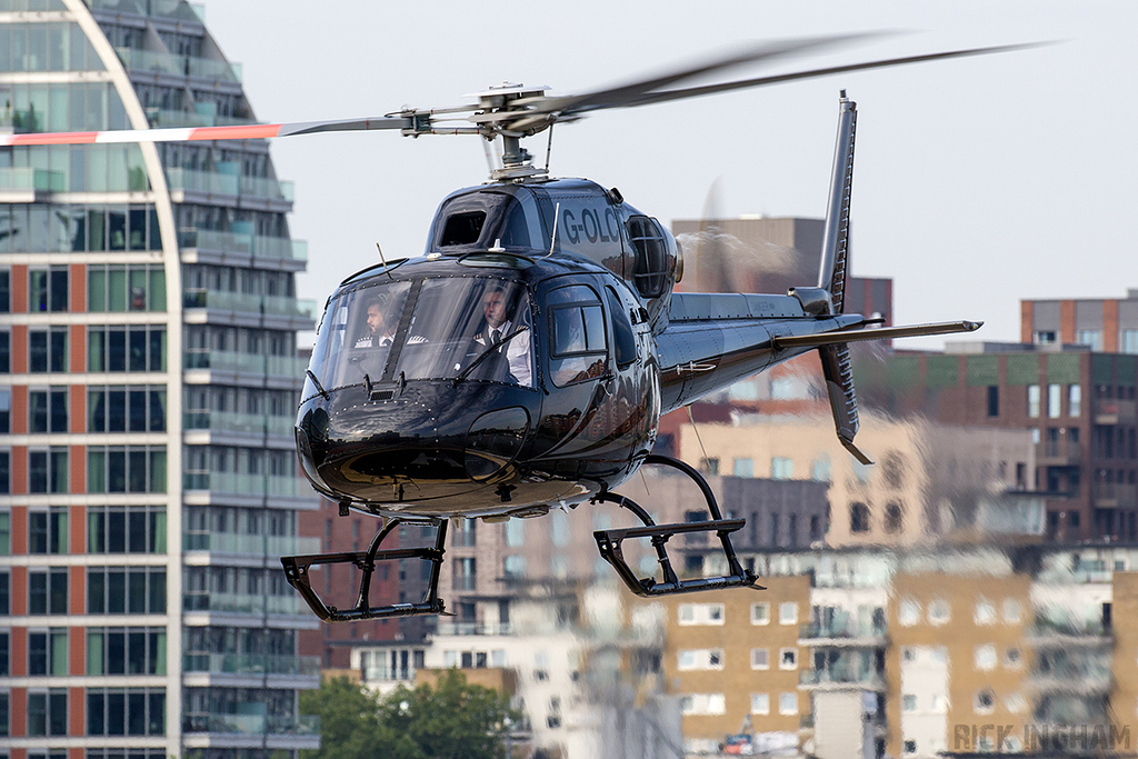 Eurocopter AS355N Squirrel - G-OLCP - GB Helicopters