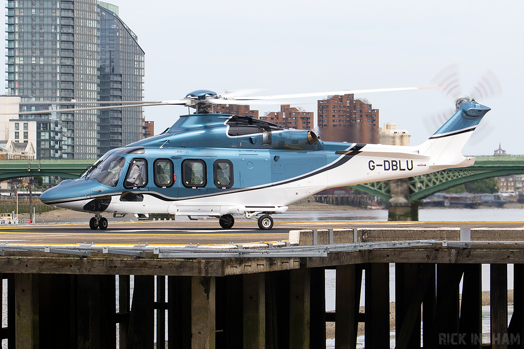 Leonardo AW139 - G-DBLU - Flexjet
