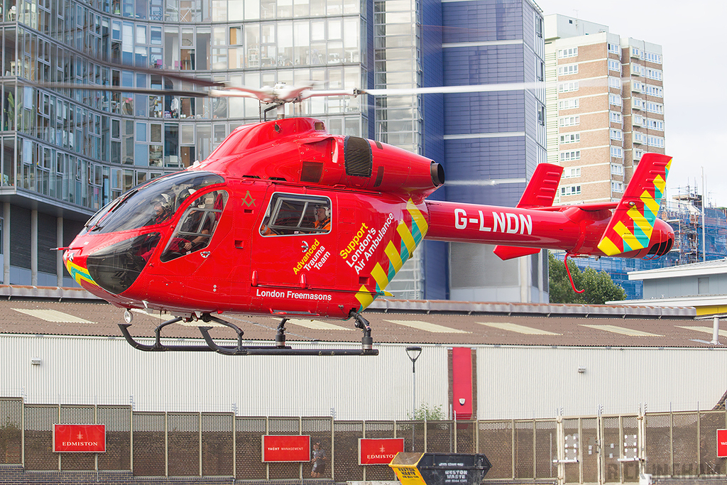 McDonnell Douglas MD902 Explorer - G-LNDN - London Air Ambulance