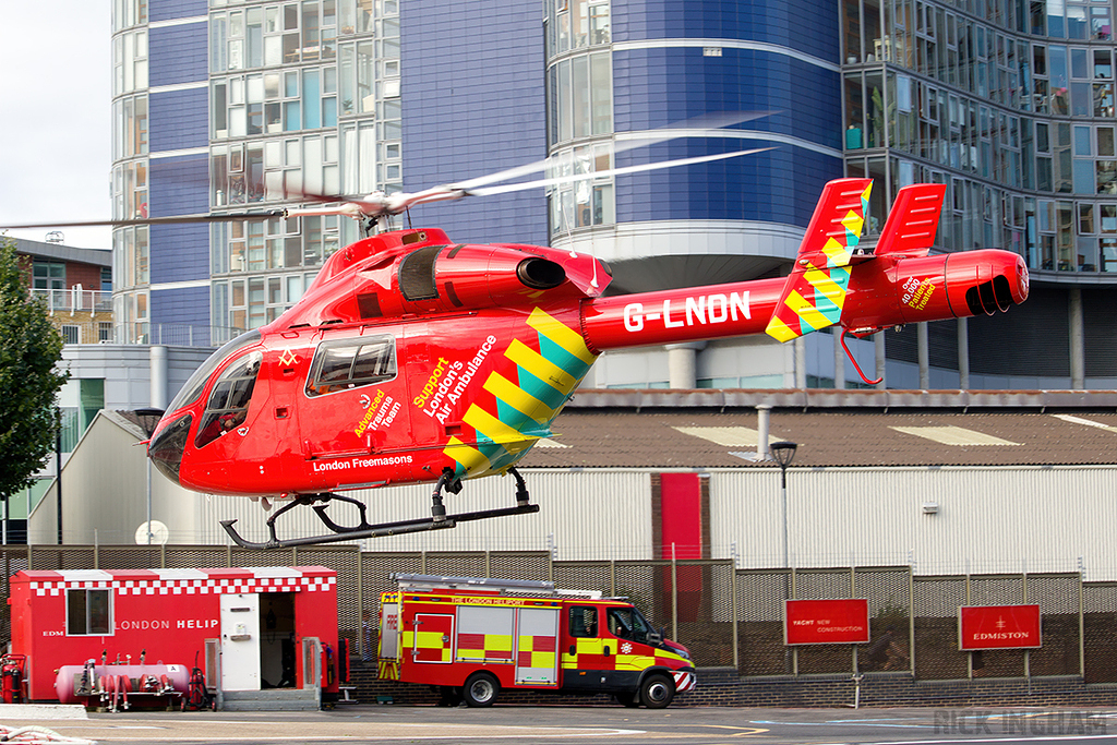 McDonnell Douglas MD902 Explorer - G-LNDN - London Air Ambulance