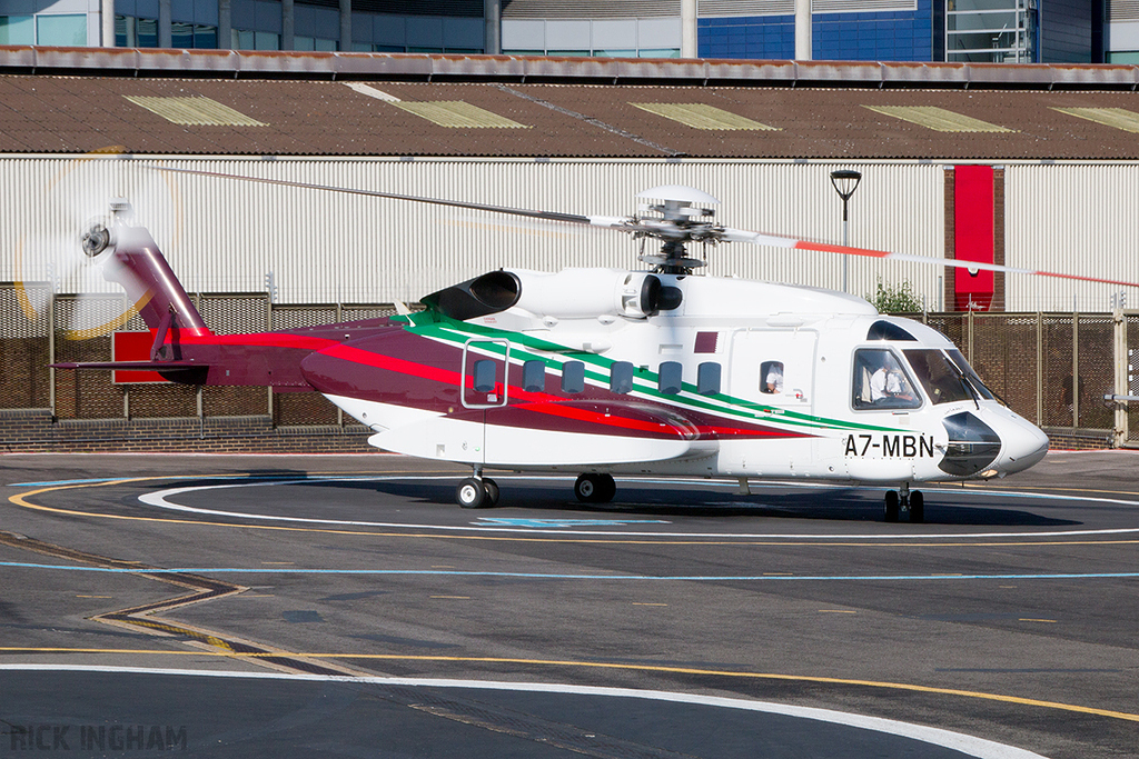 Sikorsky S-92A - A7-MBN - Gulf Helicopters