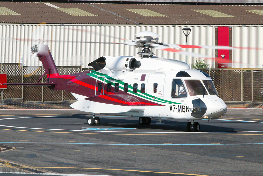 Sikorsky S-92A - A7-MBN - Gulf Helicopters