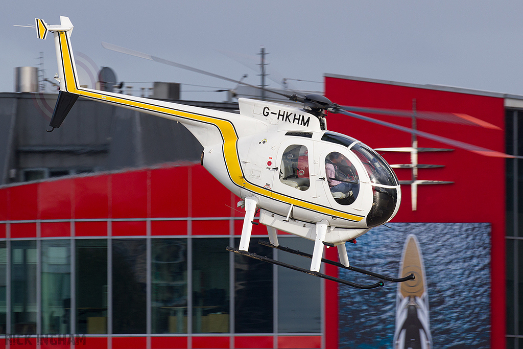 Hughes 369D -  G-HKHM - HQ Aviation Ltd